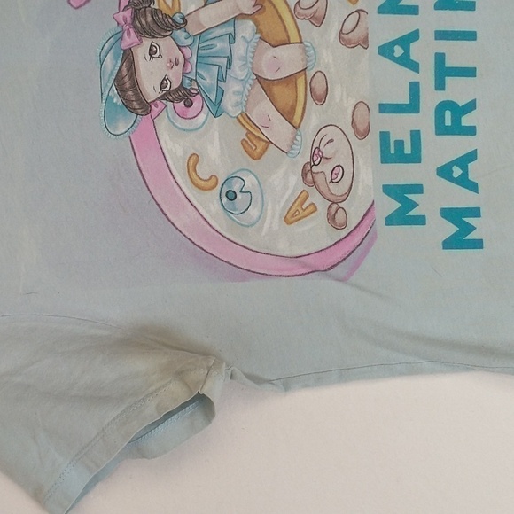Melanie Martinez Vintage Cereal Bowl Blue 2000s T Shirt Y2K 90s Vintage Retro M - Picture 4 of 14